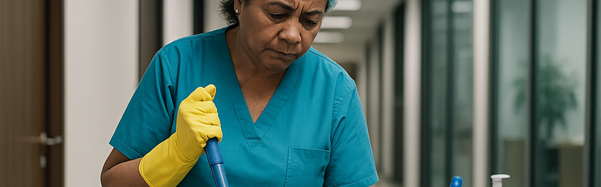 Improving working conditions in the cleaning sector to better protect employee health