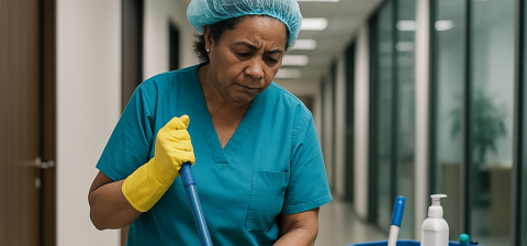 Improving working conditions in the cleaning sector to better protect employee health